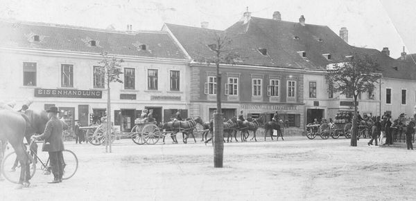 Artillerymen on the main square