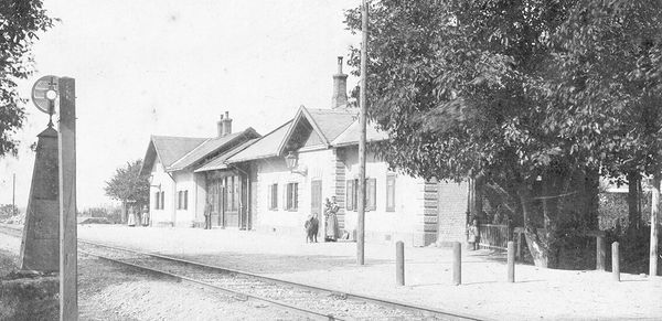 Train Station Tulln – 1900