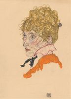 Egon Schiele, Edith Schiele, 1917