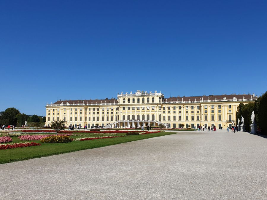 Blick auf Schönbrunn